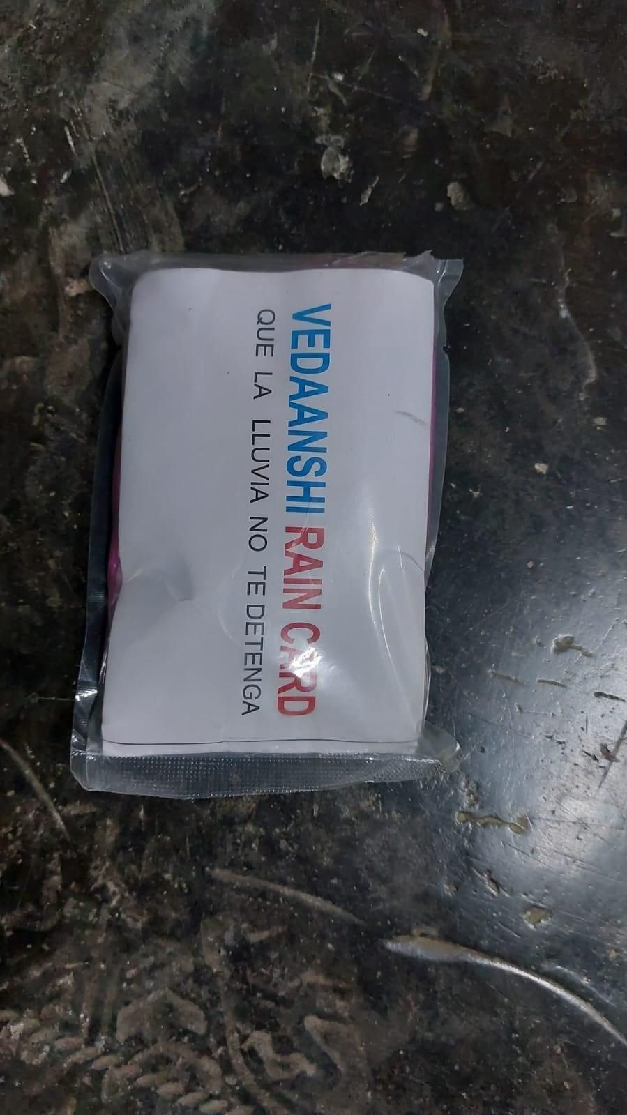Reusable Wallet Rain Card - Rain Coat for Adults (Set of 5)